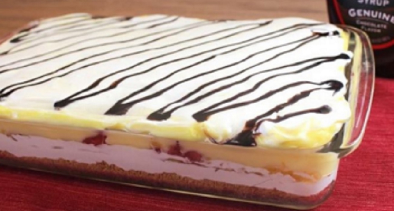 Recette : G�teau froid, banana split.