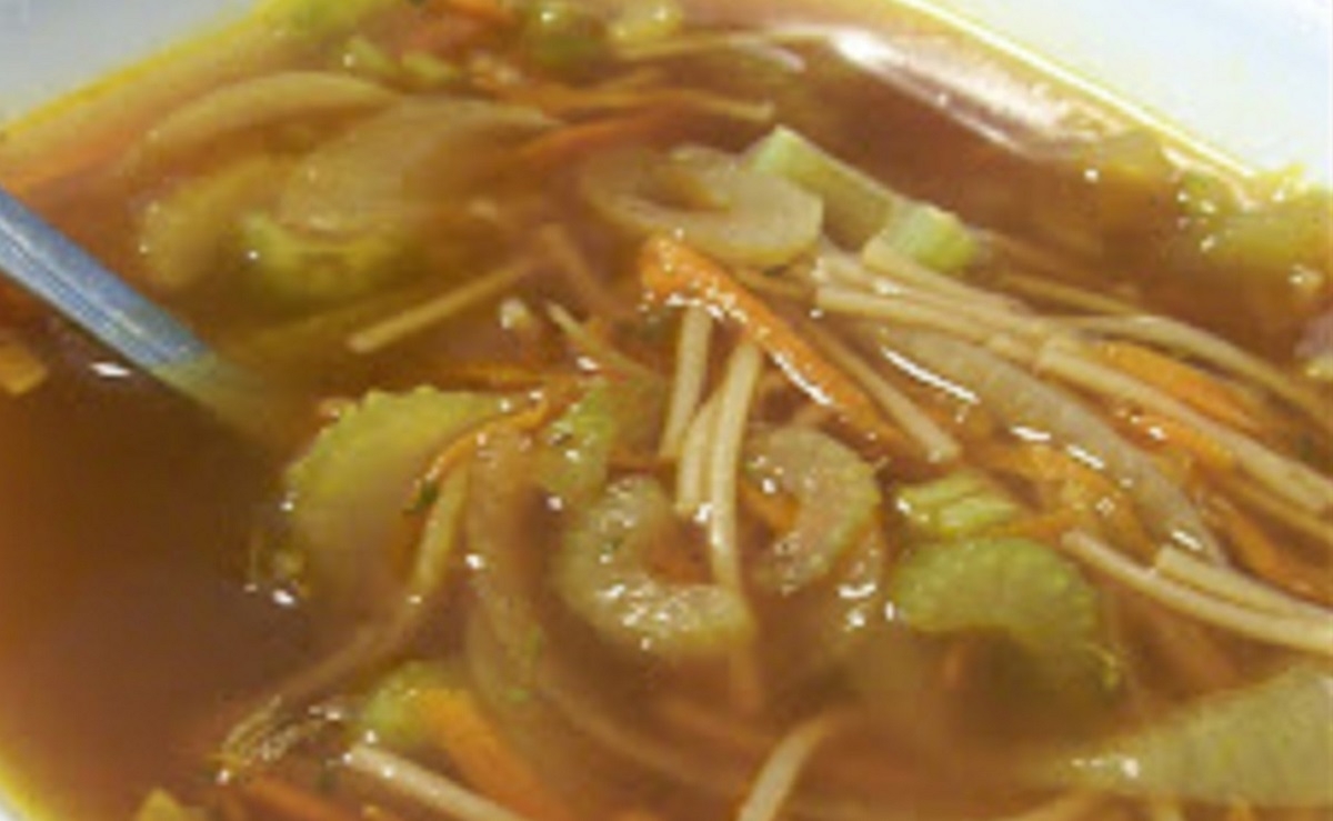 Recette :Soupe au boeuf et aux nouilles.