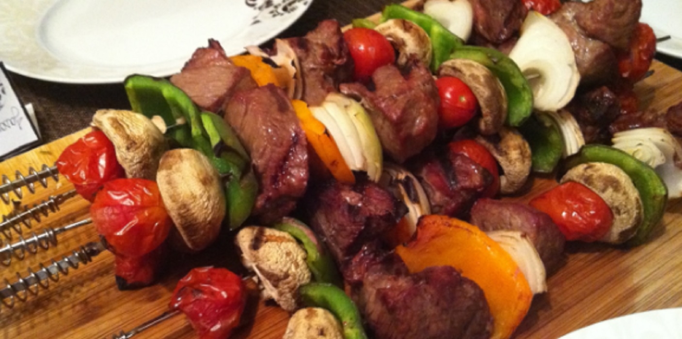 Recette : Brochette de b�uf, marinade � la bi�re.