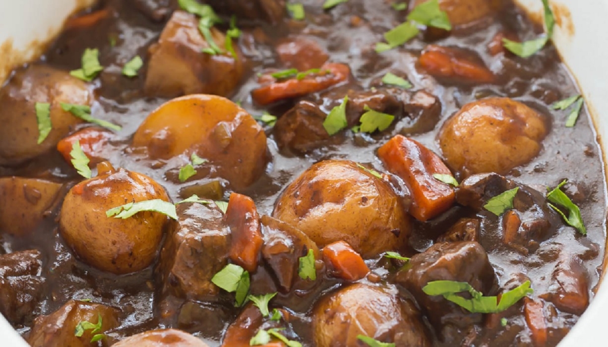 Recette : Mijoter de boeuf au vinaigre balsamique et au miel � la Mijoteuse.