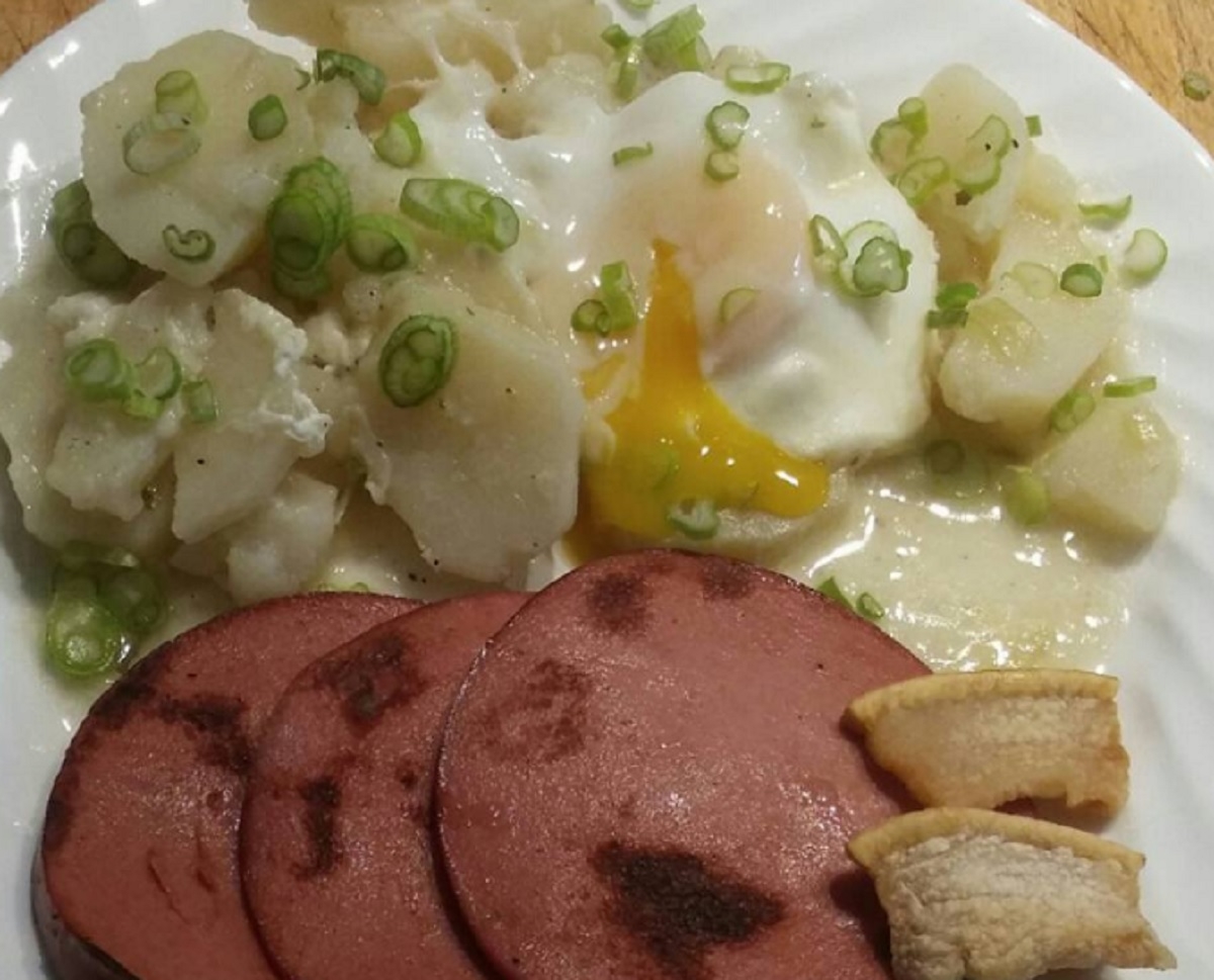 Recette : Patates fricasses de maman.