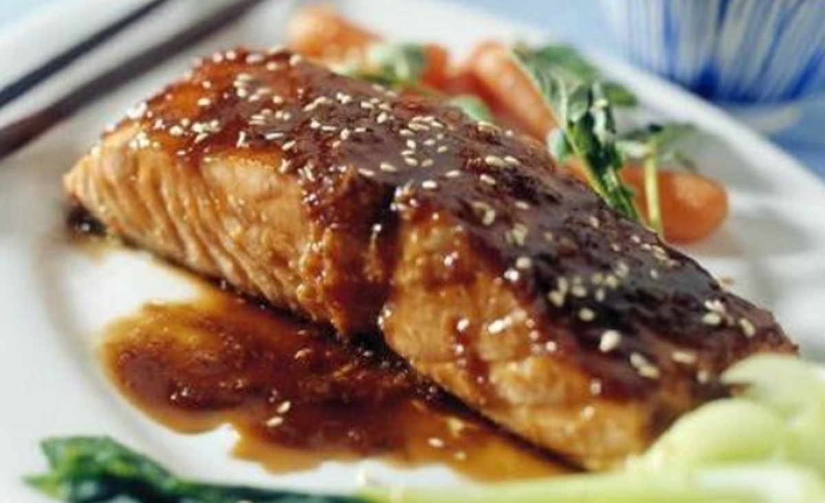Recette : Saumon  l'rable et sauce teriyaki au ssame.