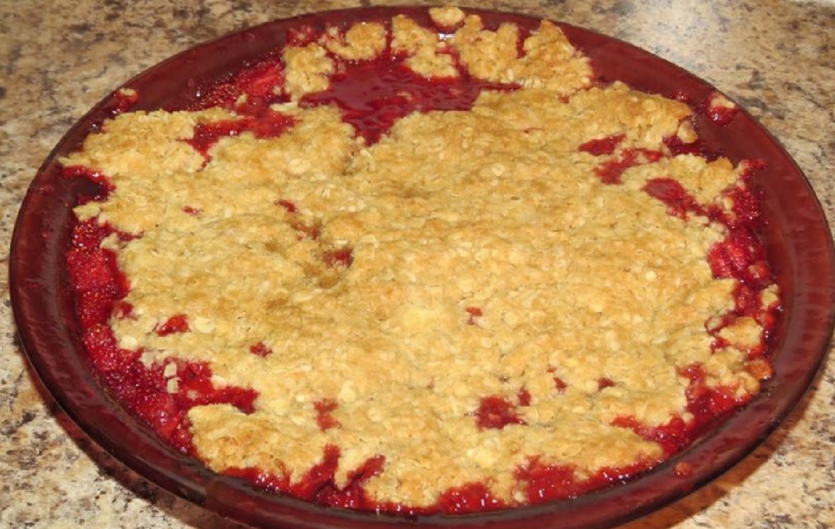 Recette : Croustade aux fraises.