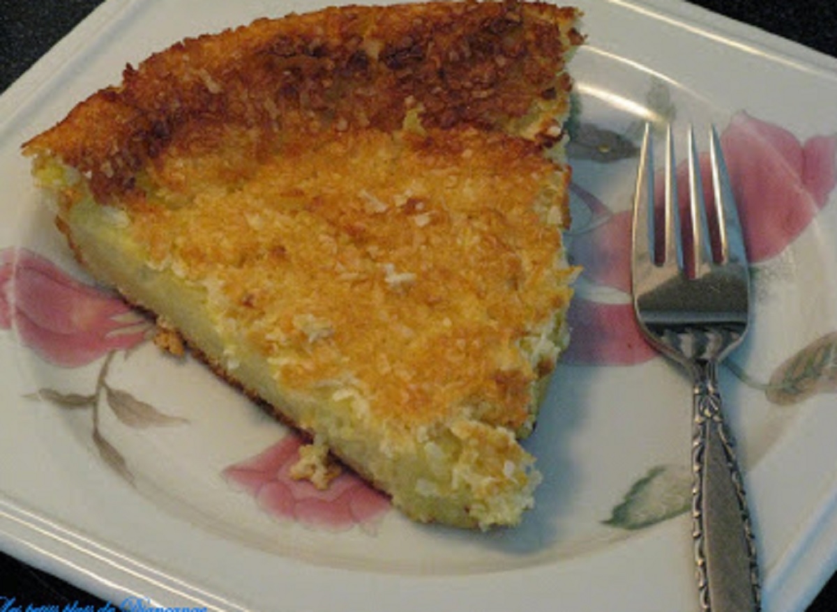 Recette : Tarte impossible.