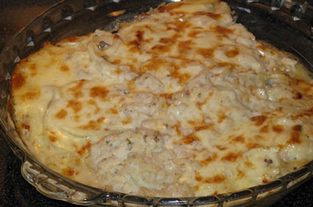 Recette : Filet de sole  la crme de champignon.