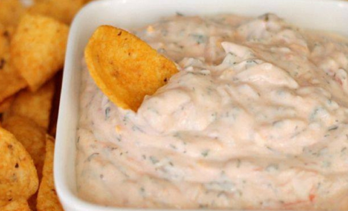 Recette : Trempette mexicaine � la cr�me sure.