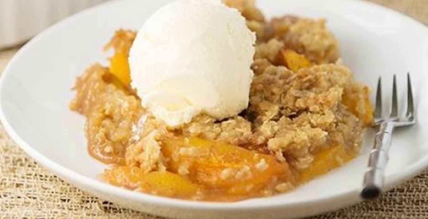 Recette : Croustade aux p�ches.