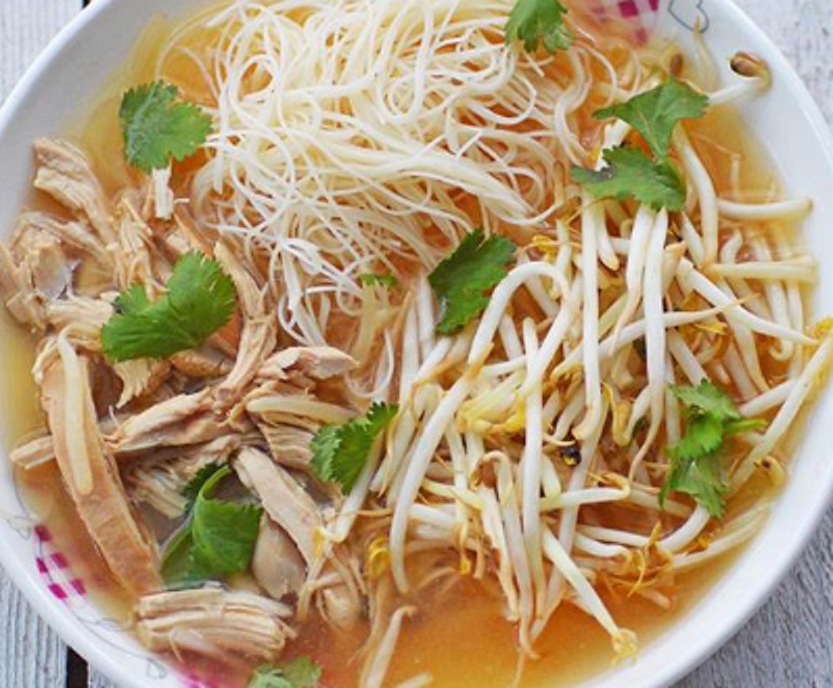 Recette : Soupe Tonkinoise au poulet.