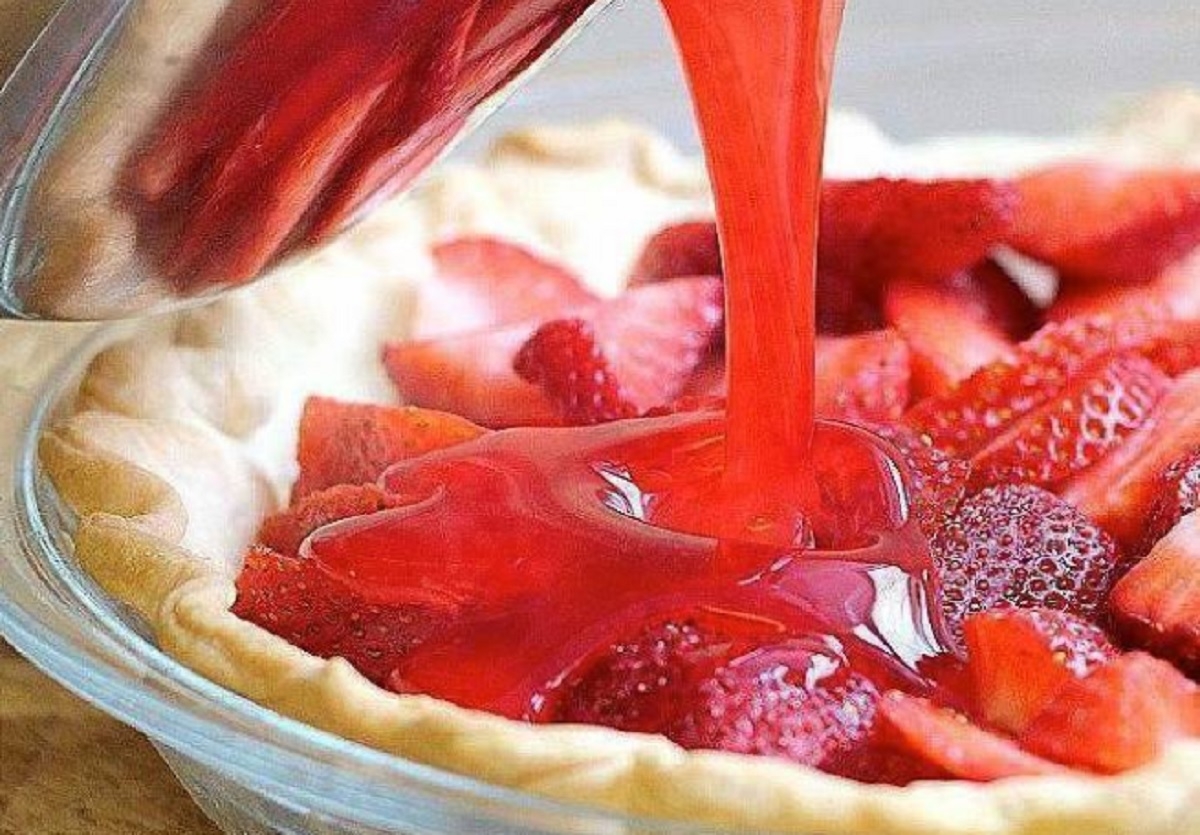 Recette : Tarte aux fraises facile.