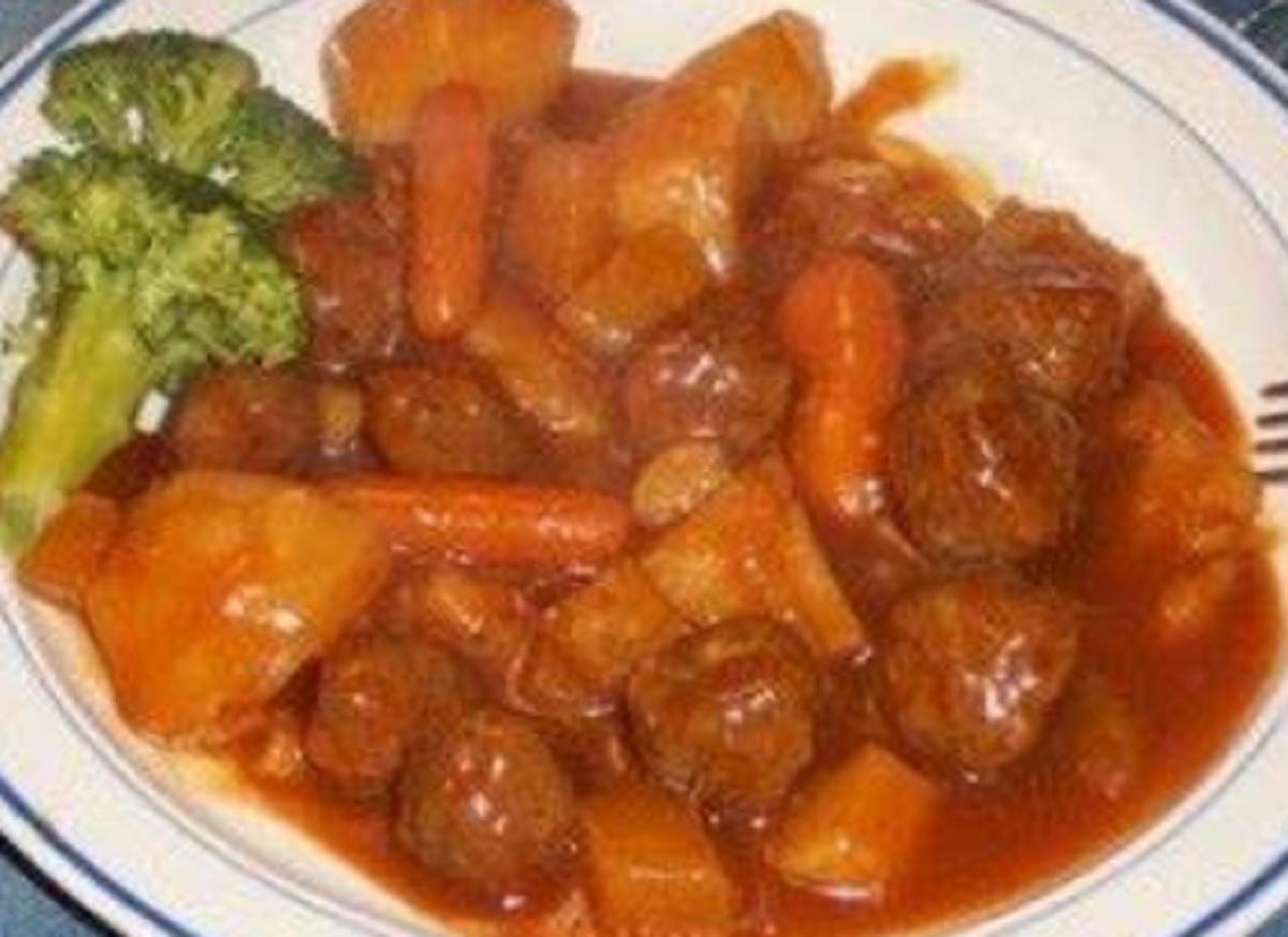 Recette : Rago�t de boeuf hach� � la mijoteuse.�