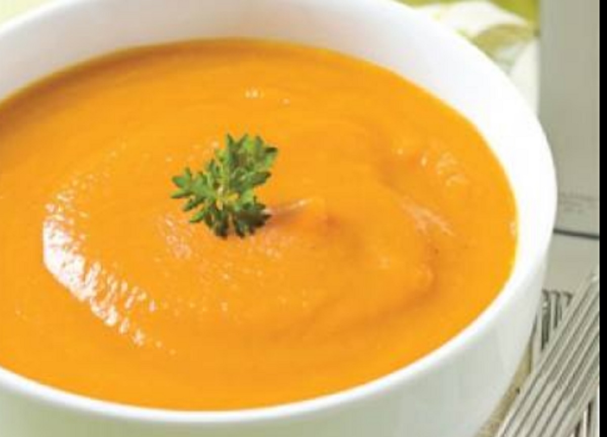 Recette : Potage aux carottes sant�.