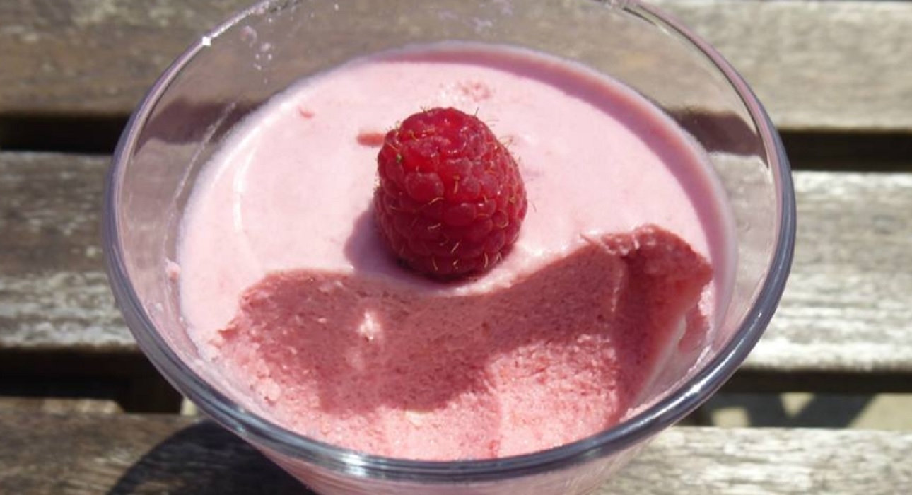 Recette : Mousse aux framboises.