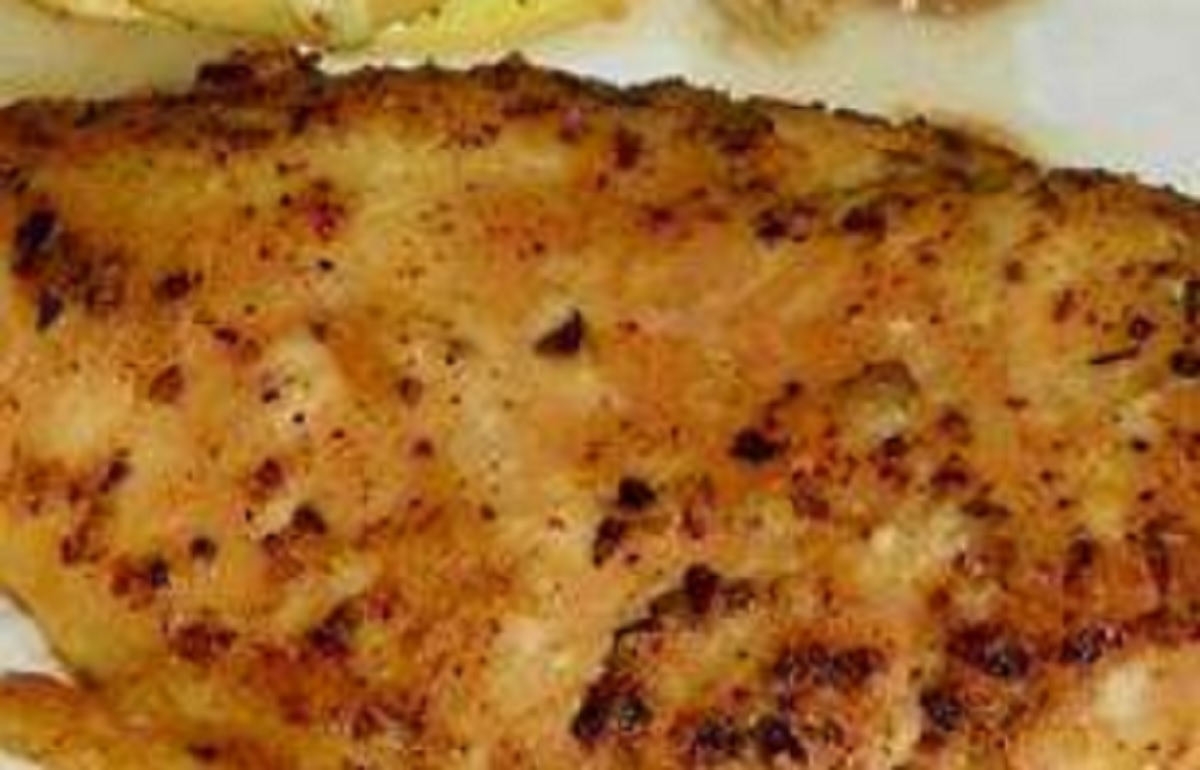 Recette : Poitrines de poulet miel et moutarde.