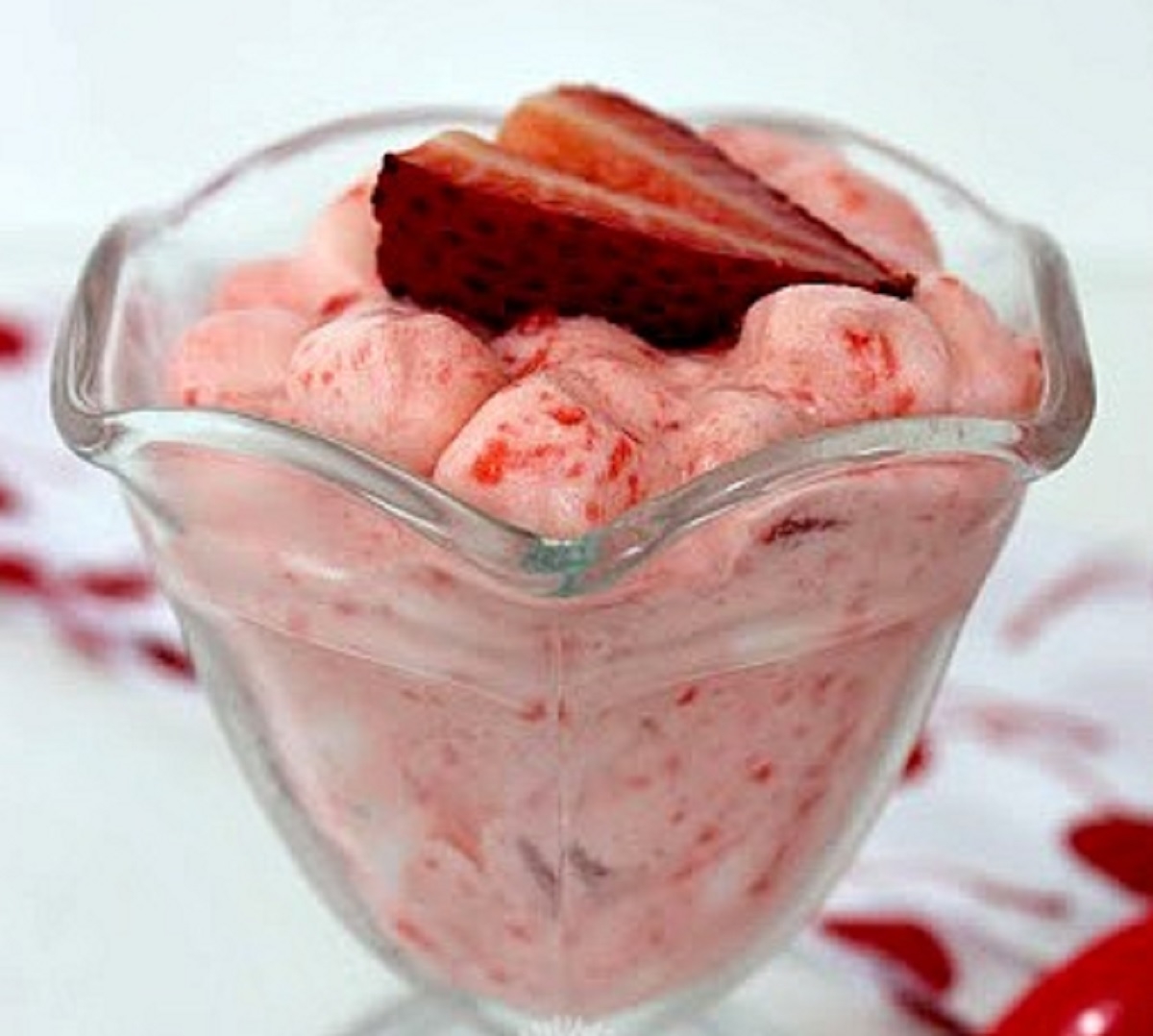 Recette : Fluff aux fraises.