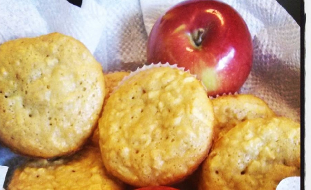 Recette : Muffins aux pommes.