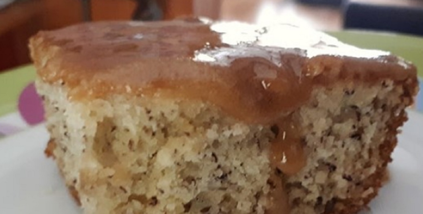 Recette: Gteau aux bananes et son caramel.