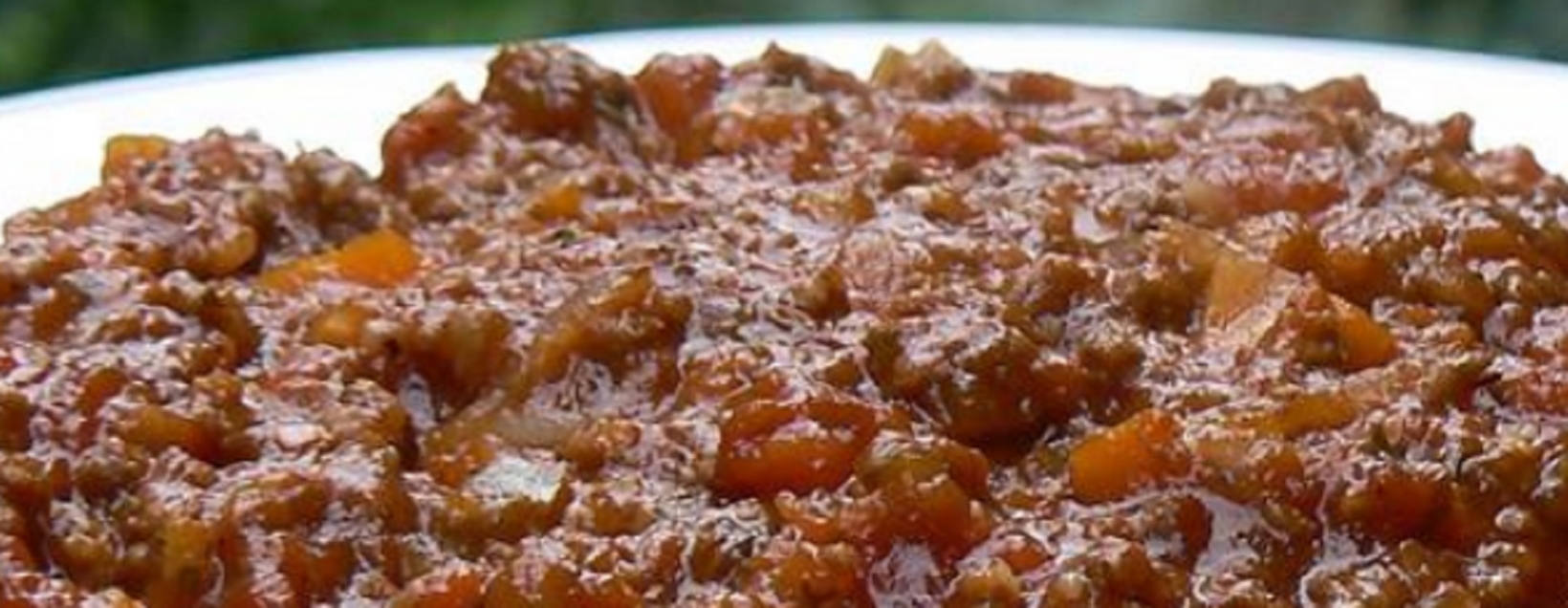 Recette : Sauce � spaghetti piquante de maman.