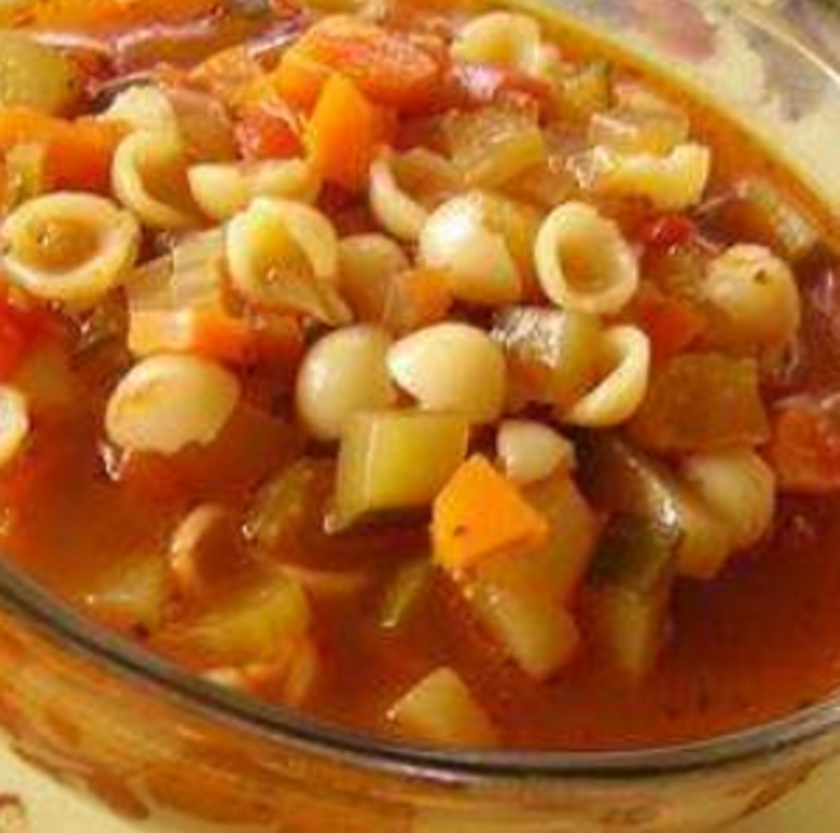 Recette : Soupe aux l�gumes de m�m�.