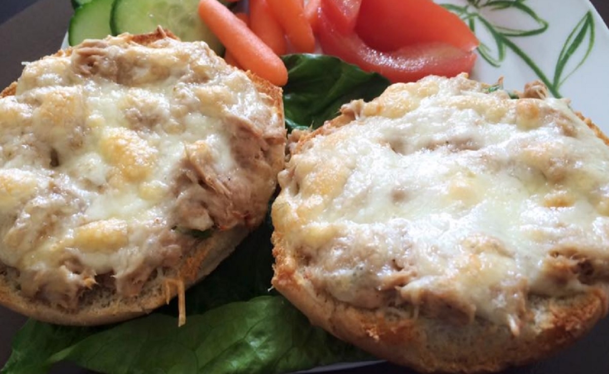 Recette: Croque au�thon de maman.