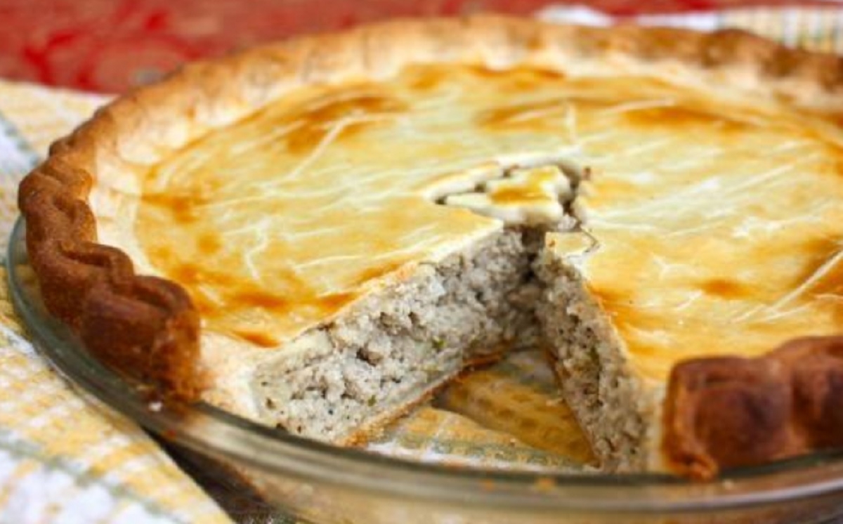 Recette :Tourti�re porc et boeuf ( p�t� � la viande )