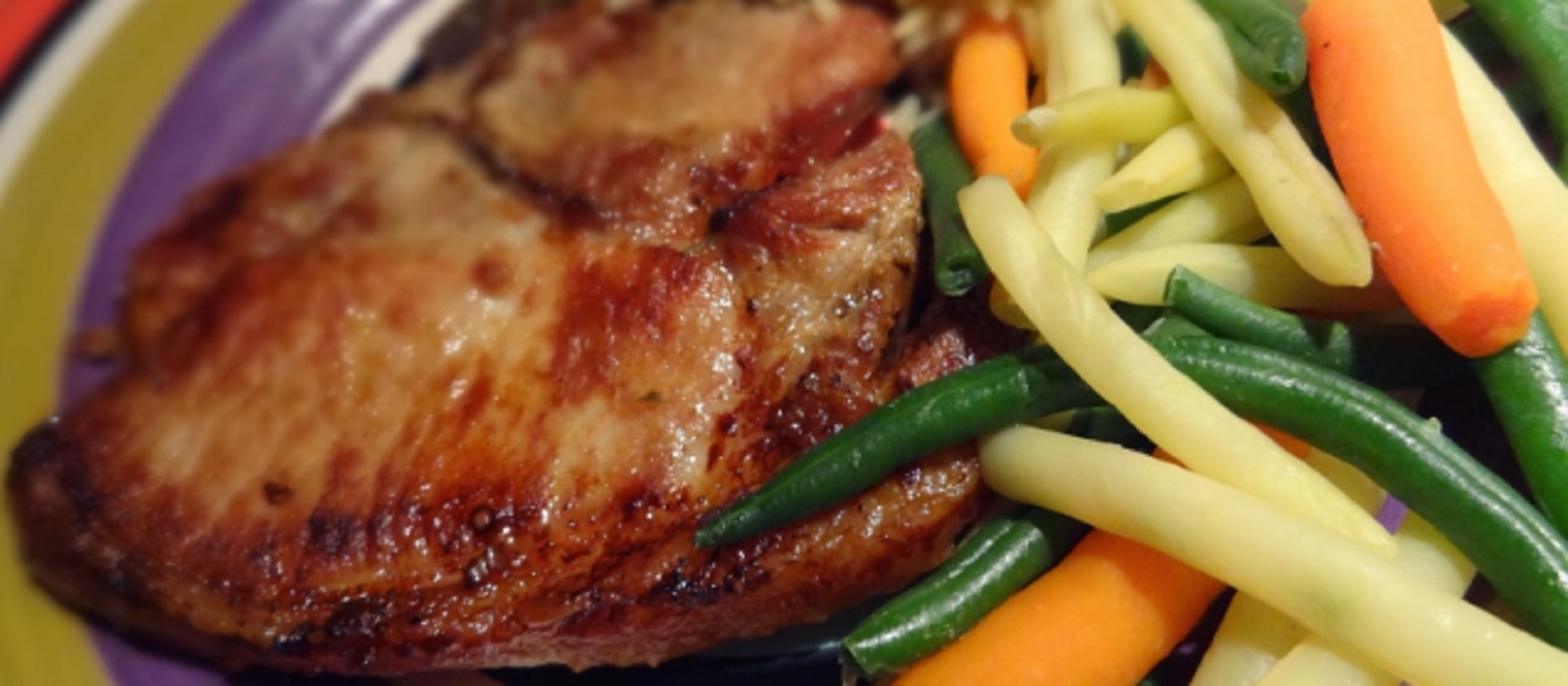 Recette: C�telettes de porc au four.