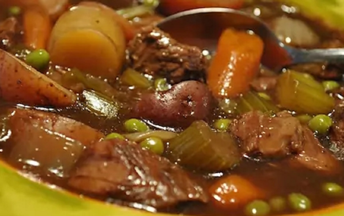 Recette: Boeuf aux lgumes du jardin la Mijoteuse.