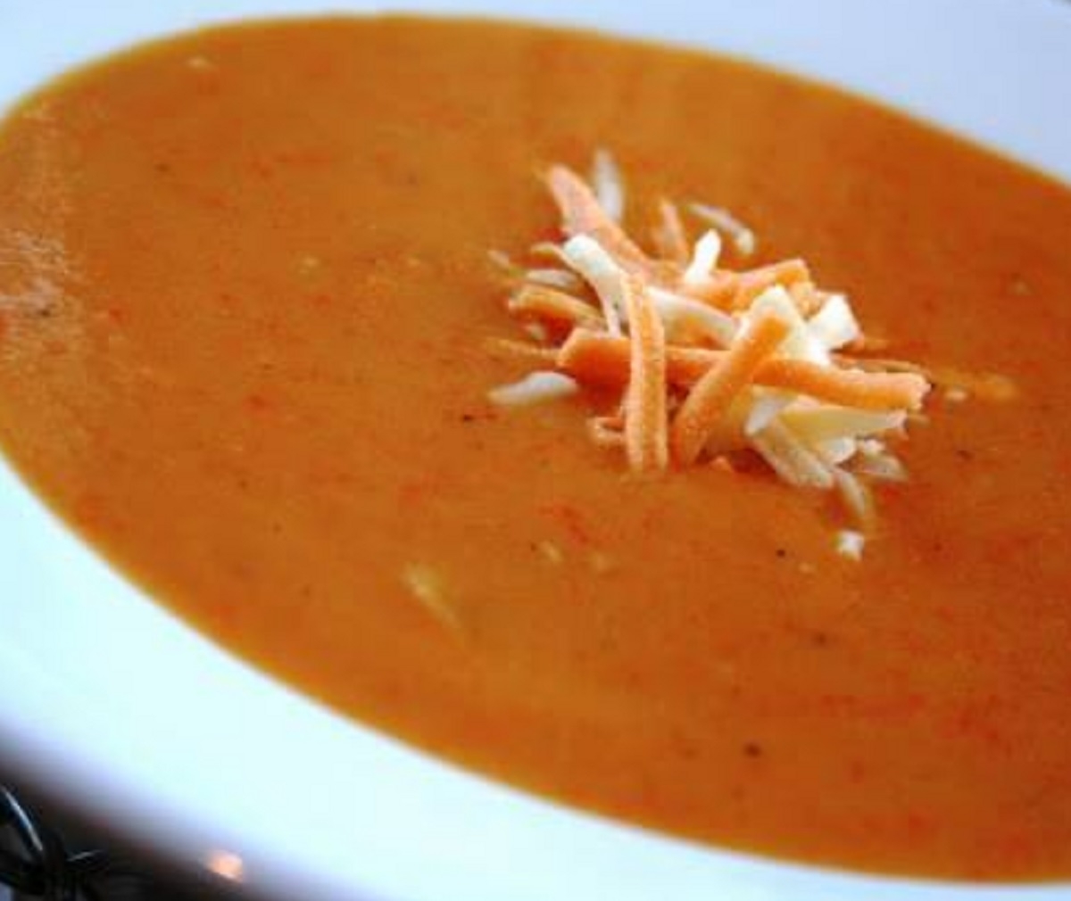 Recette:Potage de tomates r�ties et �rable.