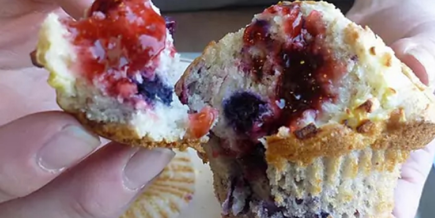 Recette : Muffins explosion de fruits de style Tim Horton.