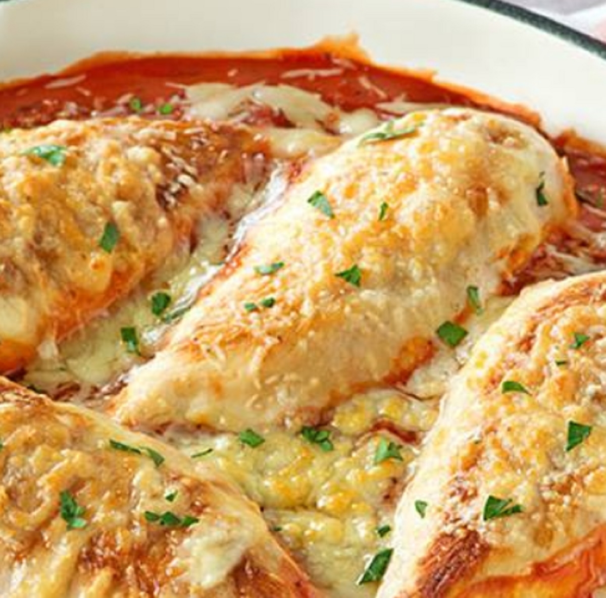Recette: Poulet au parmesan  la pole.