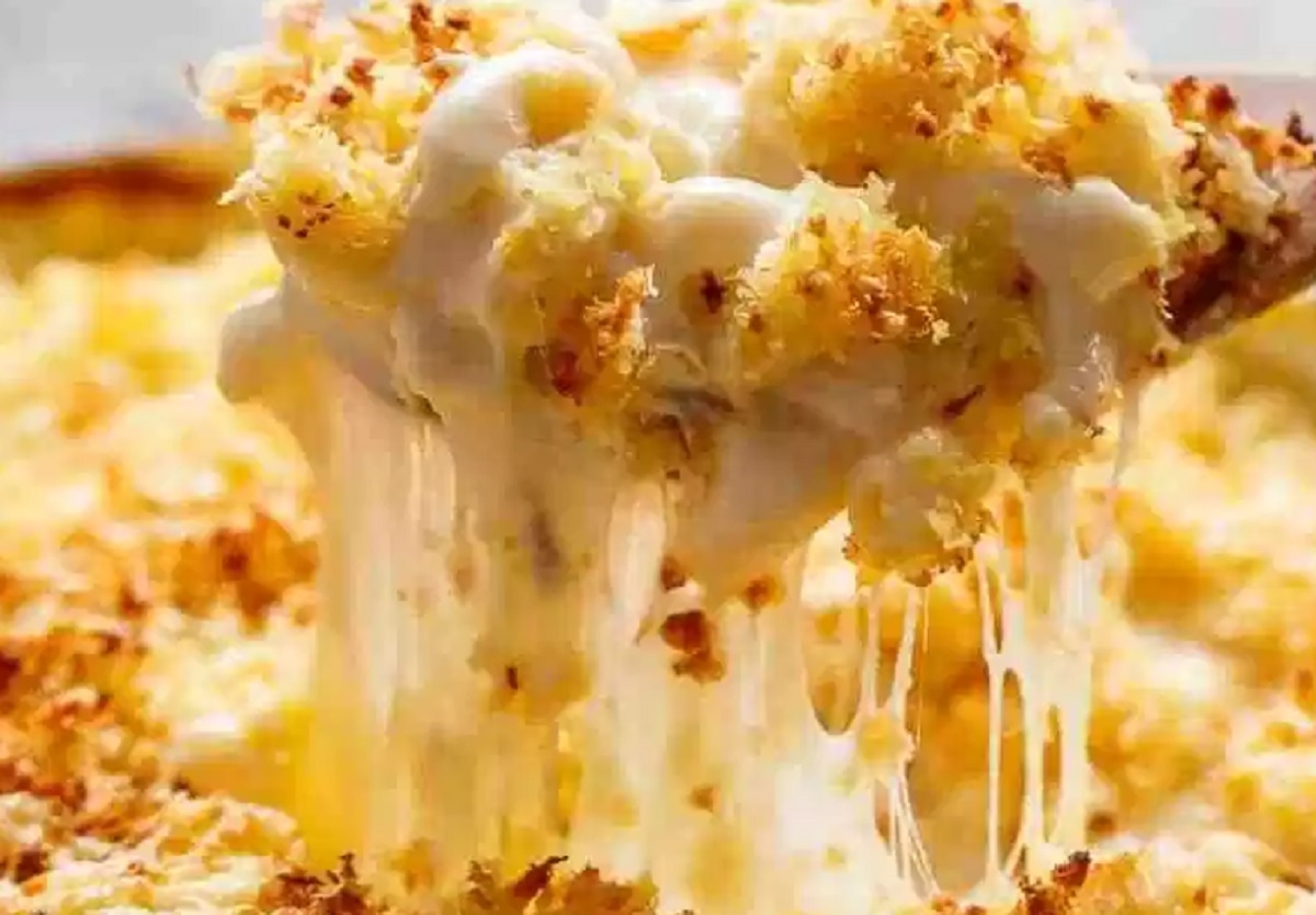 Recette: Macaronis au fromage cr�meux sp�cial maman.