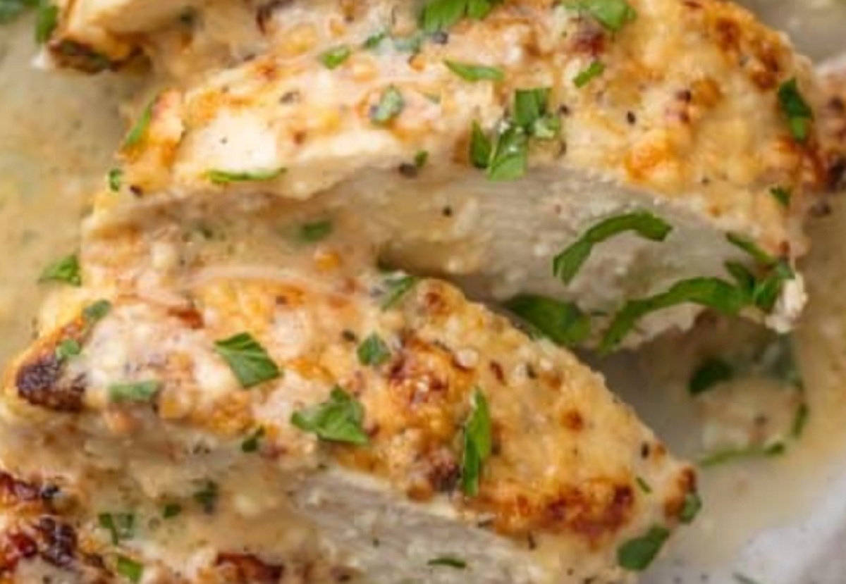 Recette: Poulet c�sar au four.