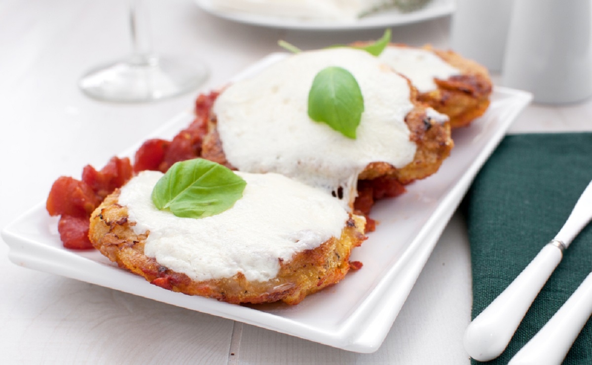 Recette : Ctelettes de porc parmigiana.