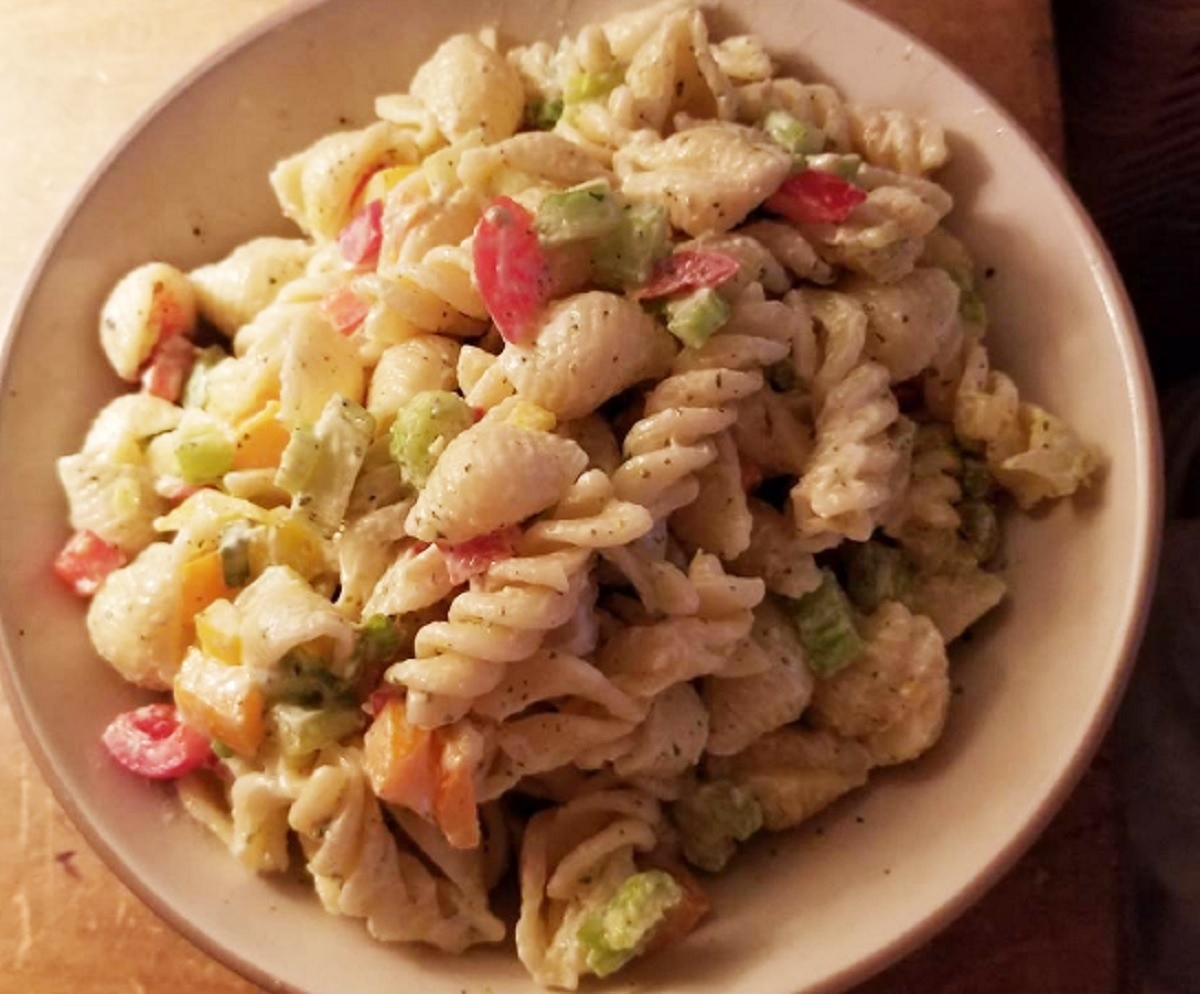 Recette : Salade de p�te.