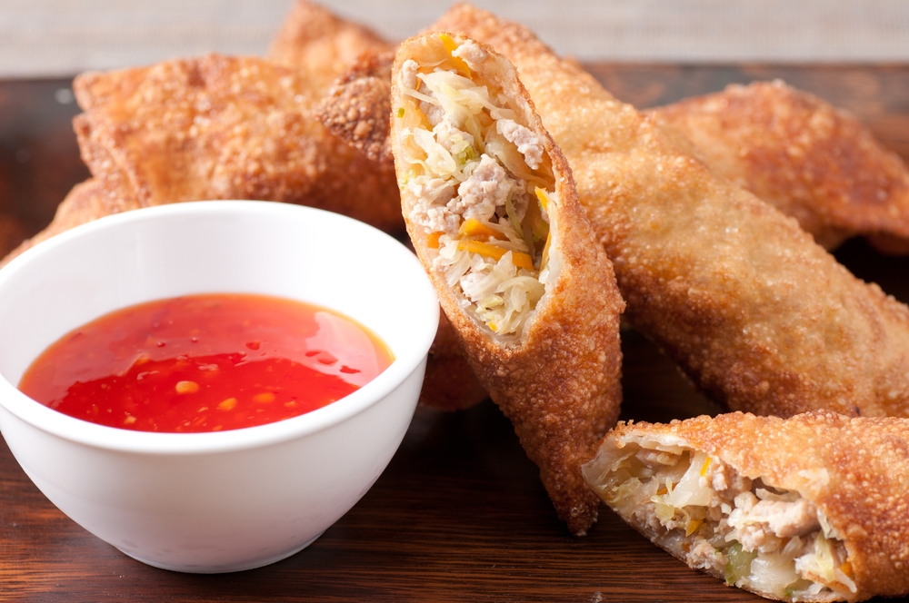 Recette : Egg rolls au porc de maman.