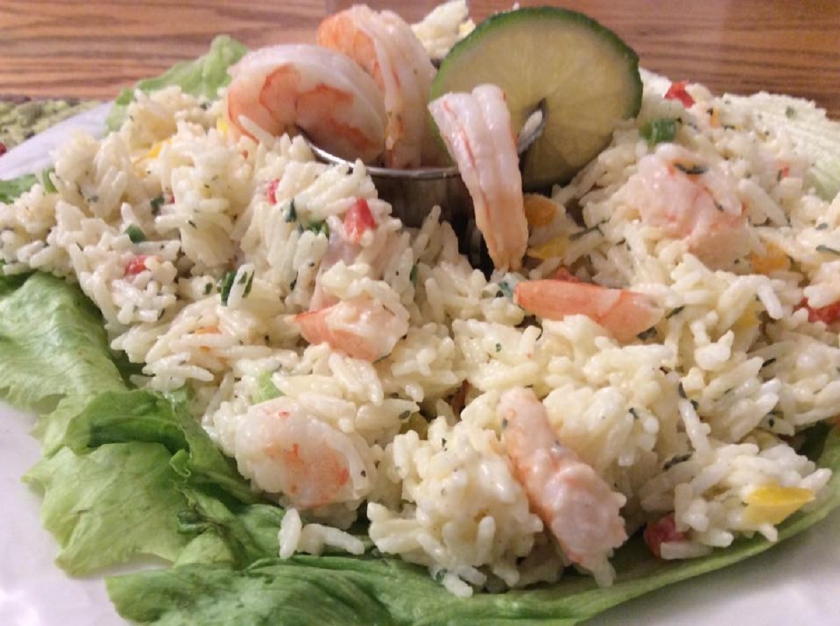 Recette : Salade froide de riz aux crevettes 