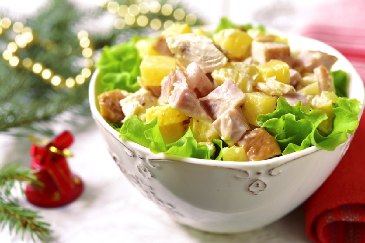 Recette: Salade de jambon.