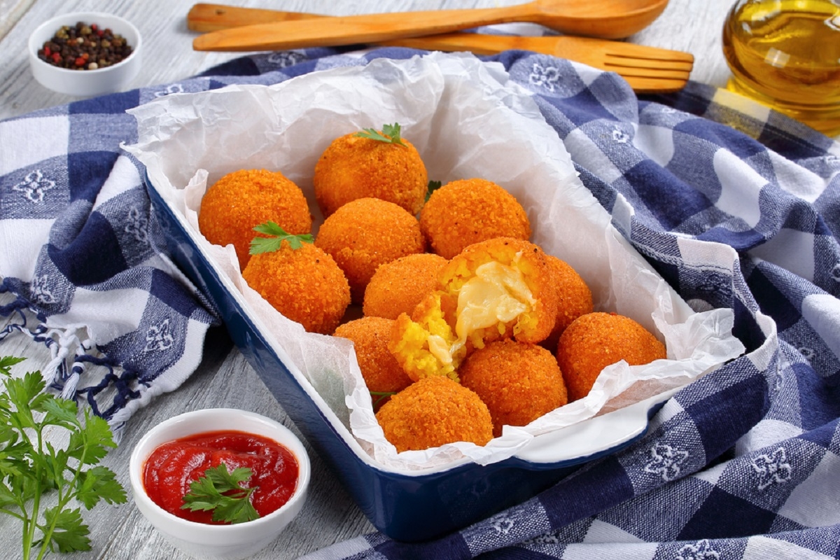 Recette: Croquettes au Parmesan.