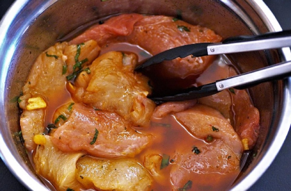 Recette : Marinade au sirop d'rable pour poitrines de poulet.