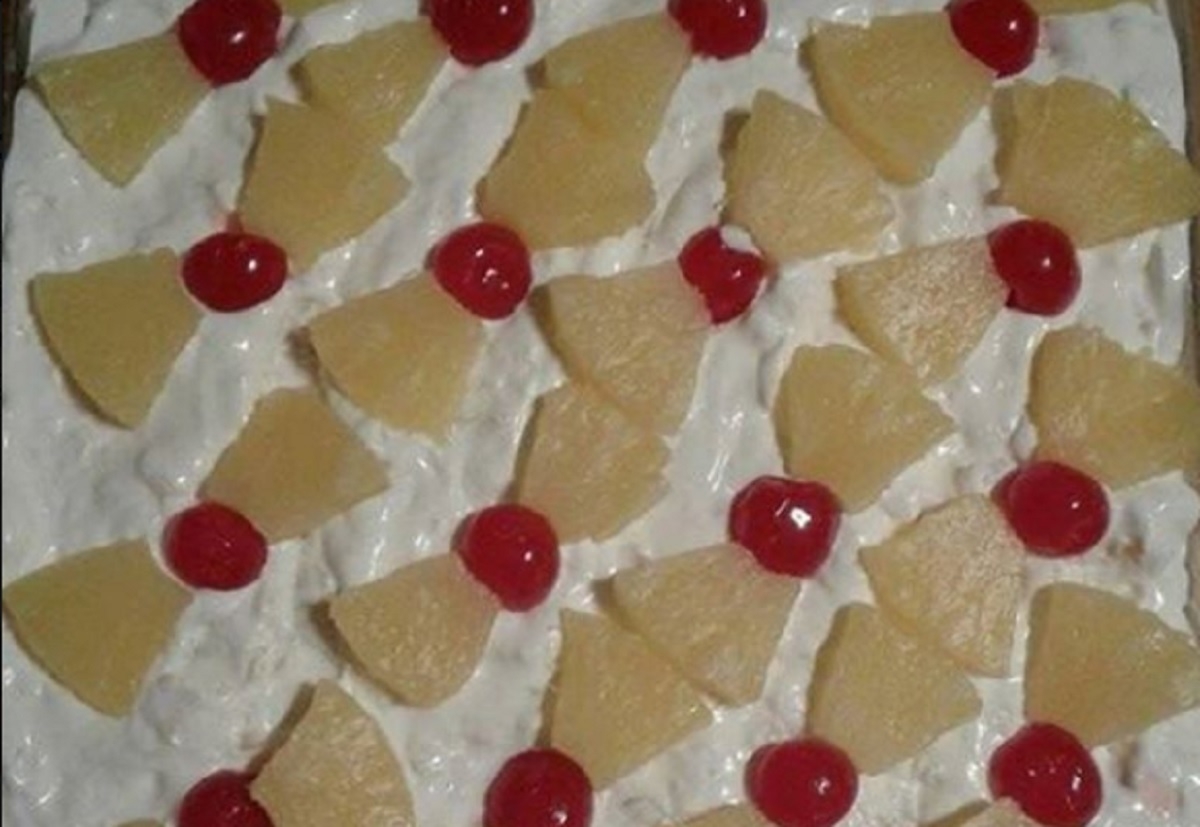 Recette: D�lice aux ananas.