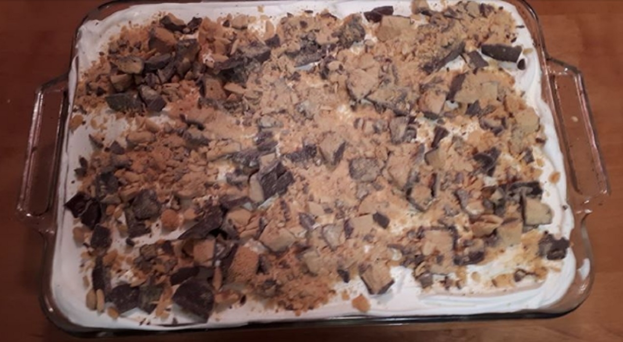 Recette: G�teau crunchie.