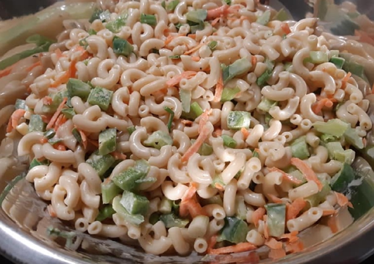 Recette: Salade de macaronis classique de maman.
