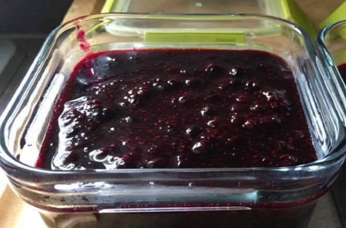 Recette: Confiture aux bleuets de maman.