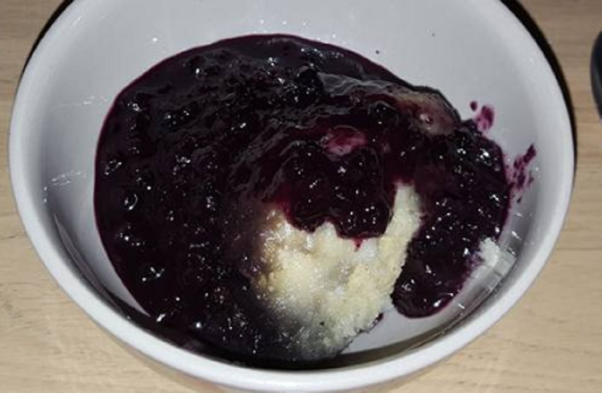 Recette: Pouding aux bleuets d'antan.