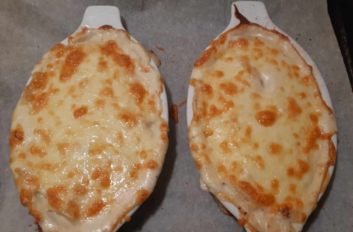 Recette: Patates dauphinoises avec cr�me de�bacon.