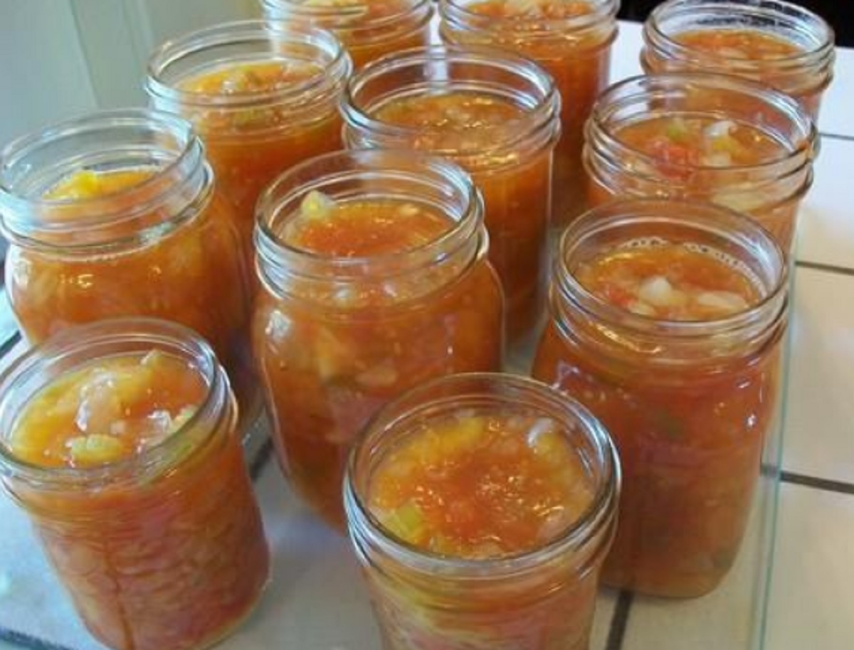 Recette : Ketchup aux fruits de maman.