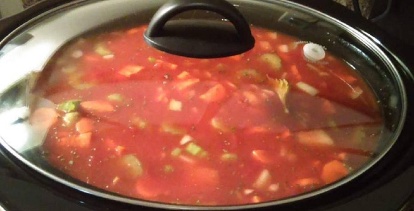 Recette: Soupe aux lgumes  la mijoteuse.