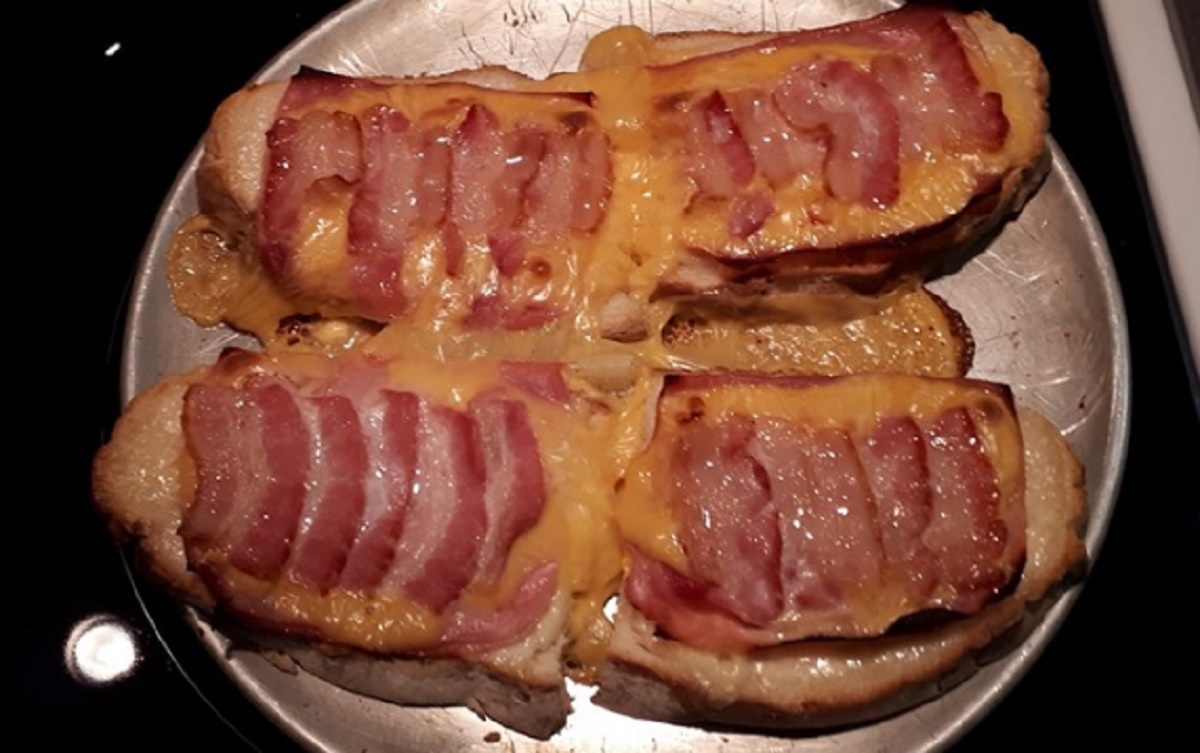 Recette: Croque Mr. � ma fa�on.