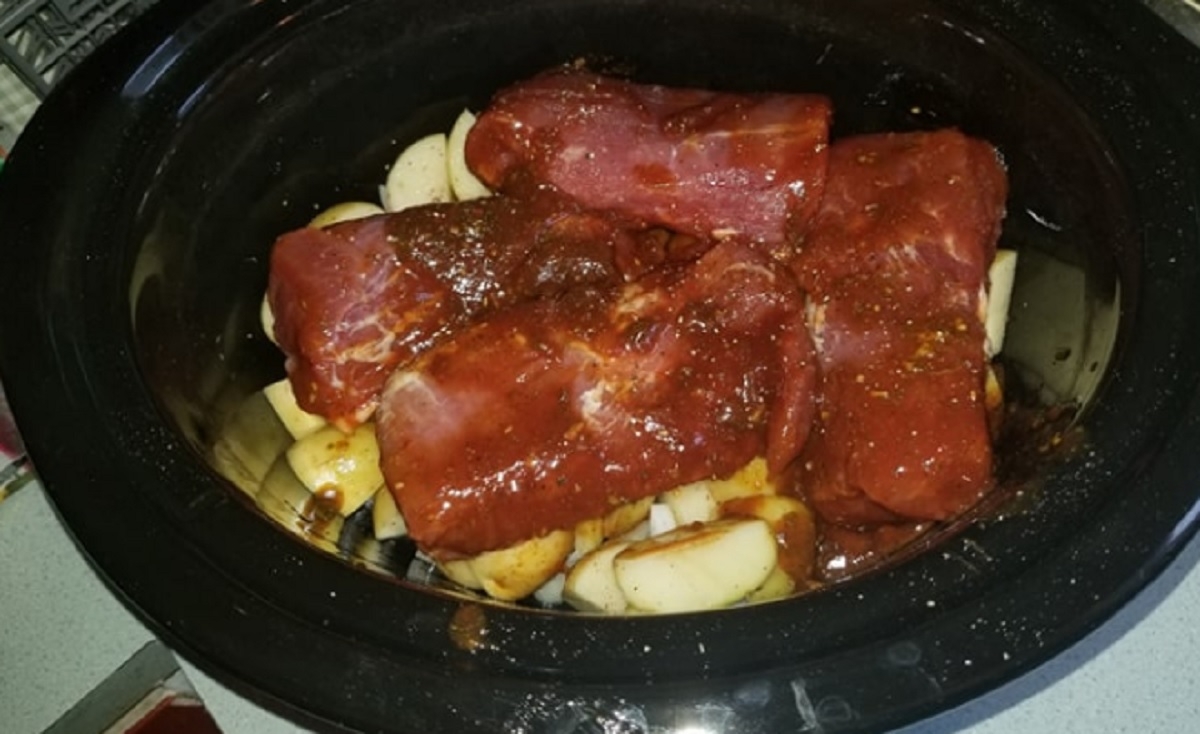 Recette: Filet de porc aigre doux � la mijoteuse.